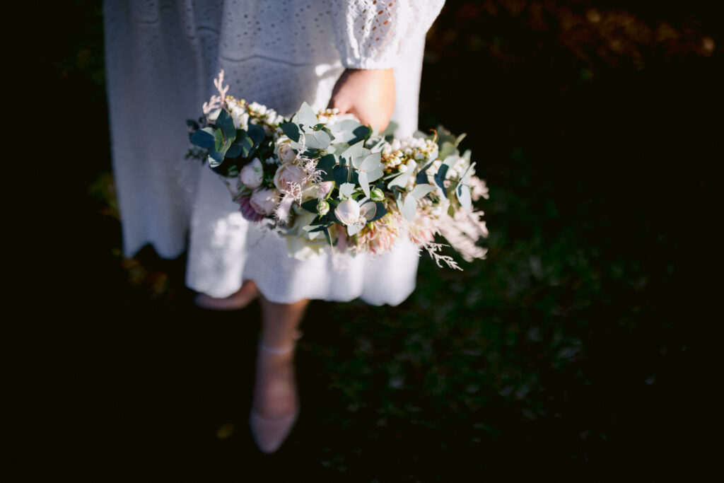 A bridal bouquet 