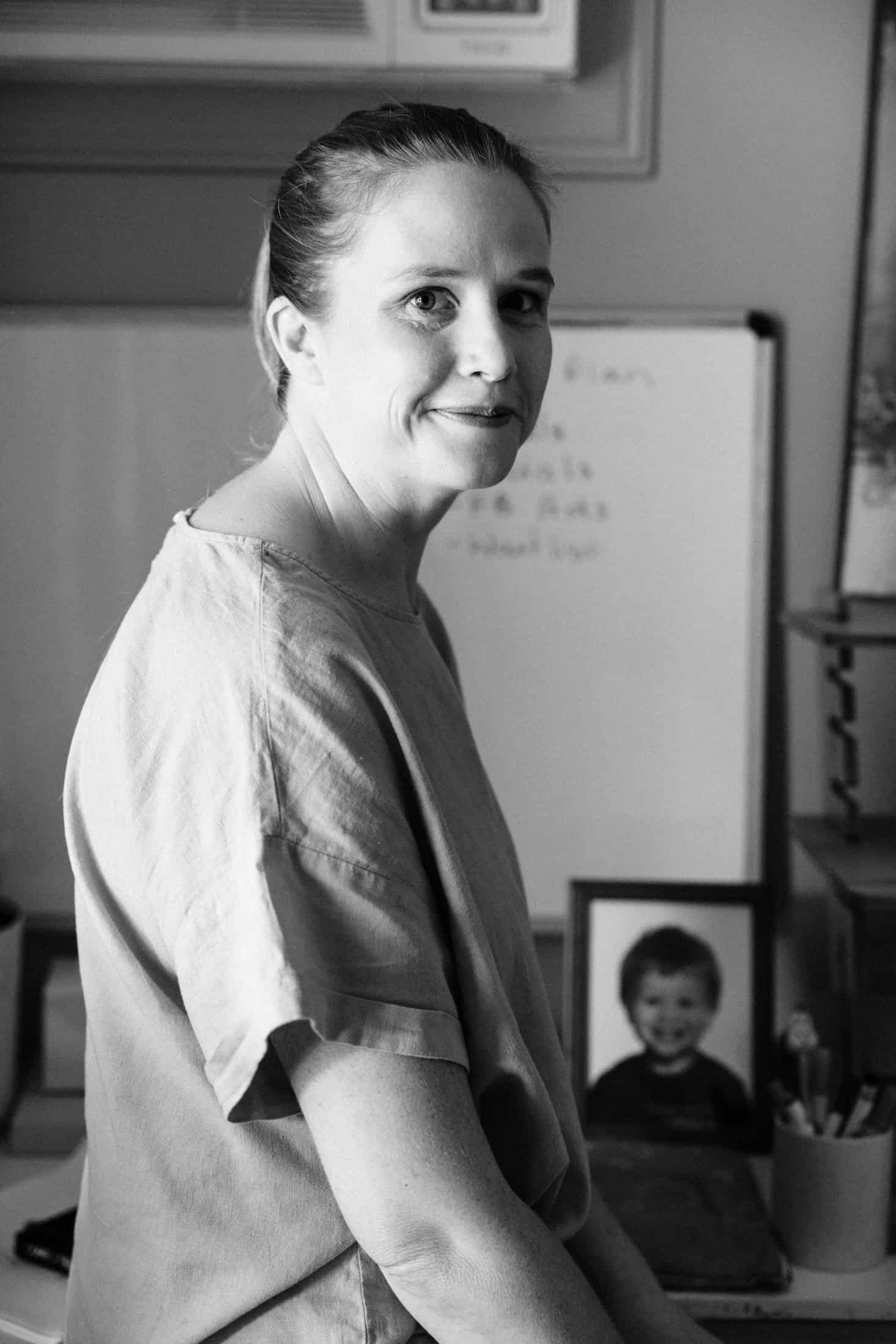 Portrait of an marketing stratergist in her office at home