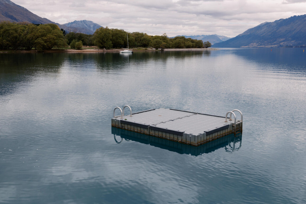 A pontoon at Glenorchy