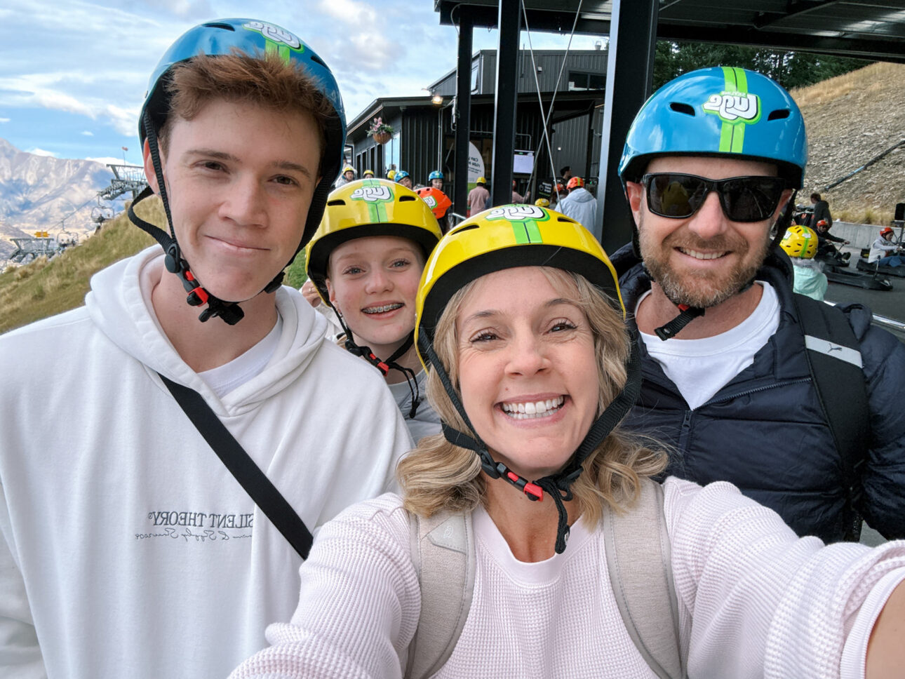 Luging in Queenstown