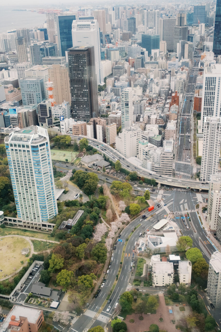 View from Tokyo Tower
