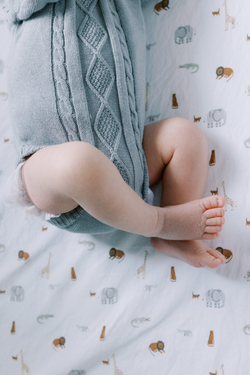 new born feet